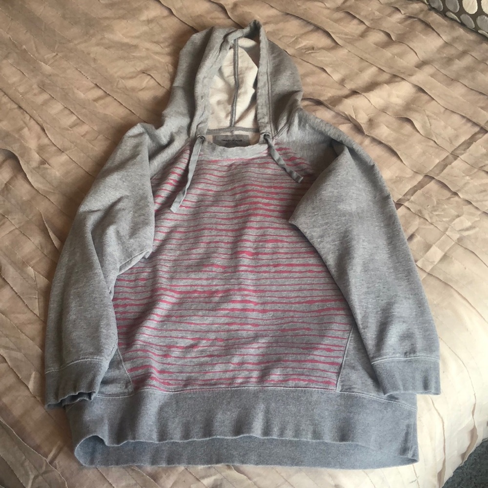 Women’s Grey and Pink Sweatshirt